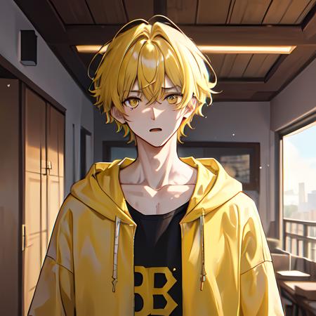 00063-1064201290-(In the dormitory, an 18-year-old male with short yellow hair and yellow eyes wearing a yellow hoodie_ 1.5)_(Upper body_ 1.8)_(E_out.png